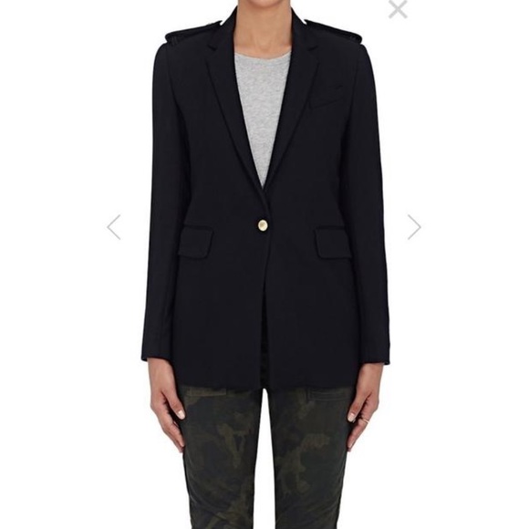 Rag & Bone Ashton Navy Single Button Blazer 6